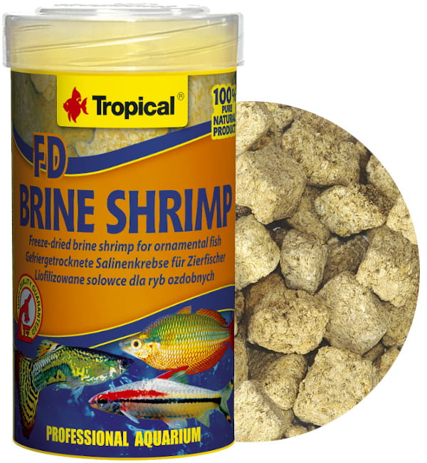 Tropical fd brine shrimp 100ml - 8g artemia pokarm